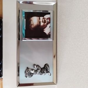 Praying boy picture frame, never used